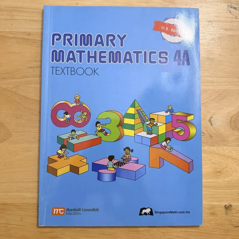 Primary Mathematics 4A Textbook by Singapore Homeschool Curriculum Paperback